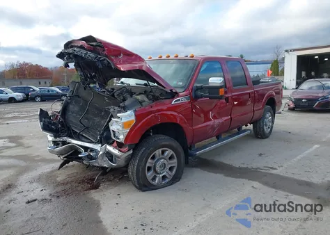 2015 Ford F-250 Lariat from USA, damaged, VIN 1FT7W2B65FEA30357